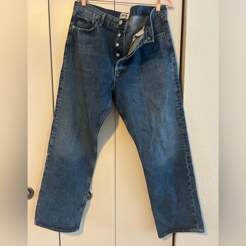 Women’s AGOLDE LA brand Blue Jeans